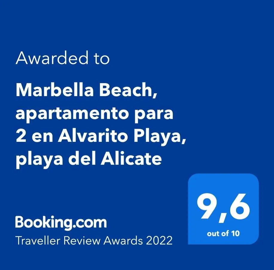 Marbella Beach, Apartamento Para 2 En Alvarito Playa Apartment 0*,